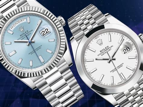 history of rolex day date|Rolex Day-Date vs president.